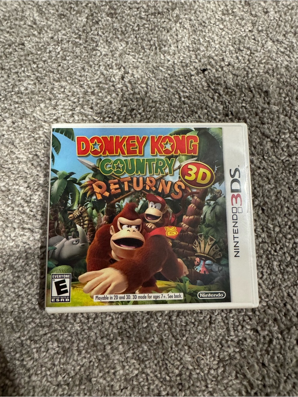 Nintendo Donkey Kong Country Returns 3D – Multicolor Cover